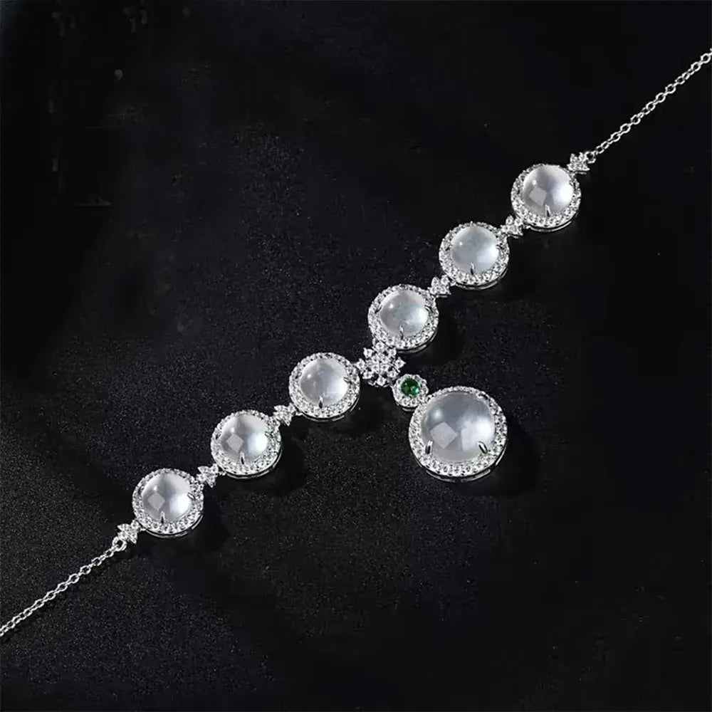 Albite Jade Necklace