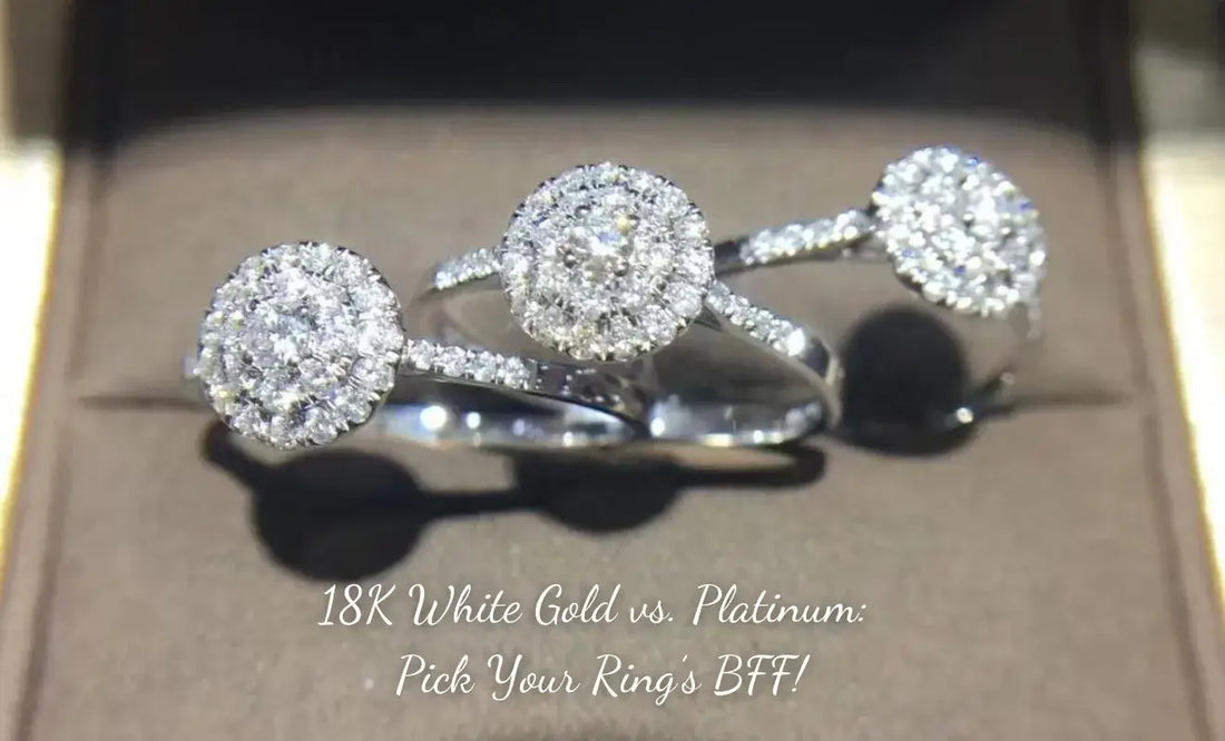 18K WHITE GOLD VS. PLATINUM: PICK YOUR RING’S BFF!