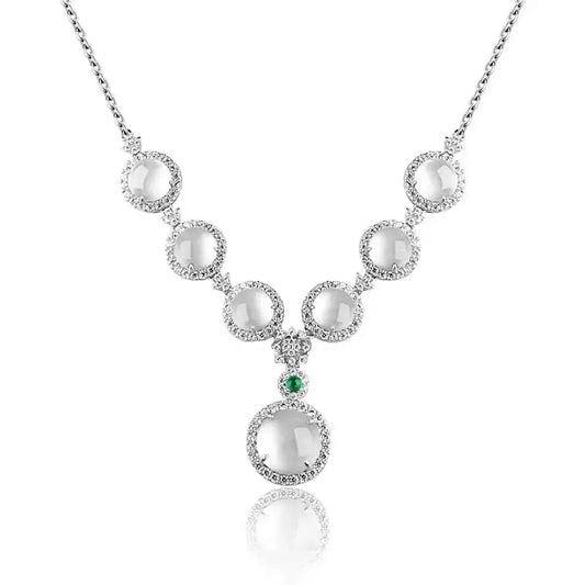 Albite Jade Necklace