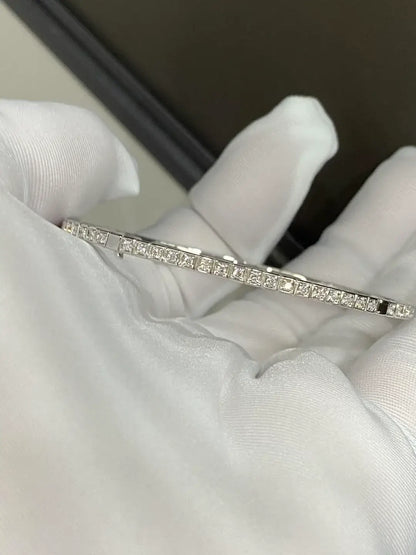 Full Round Lab Grown Diamond Bangle