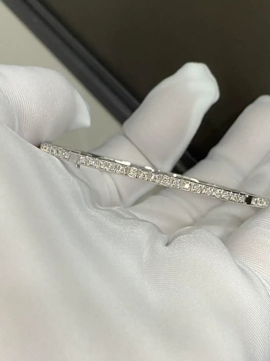 Full Round Lab Grown Diamond Bangle