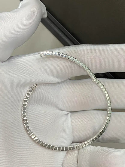 Full Round Lab Grown Diamond Bangle